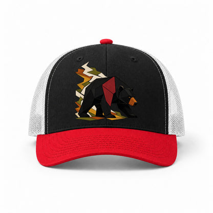 Black-Red-White — front view