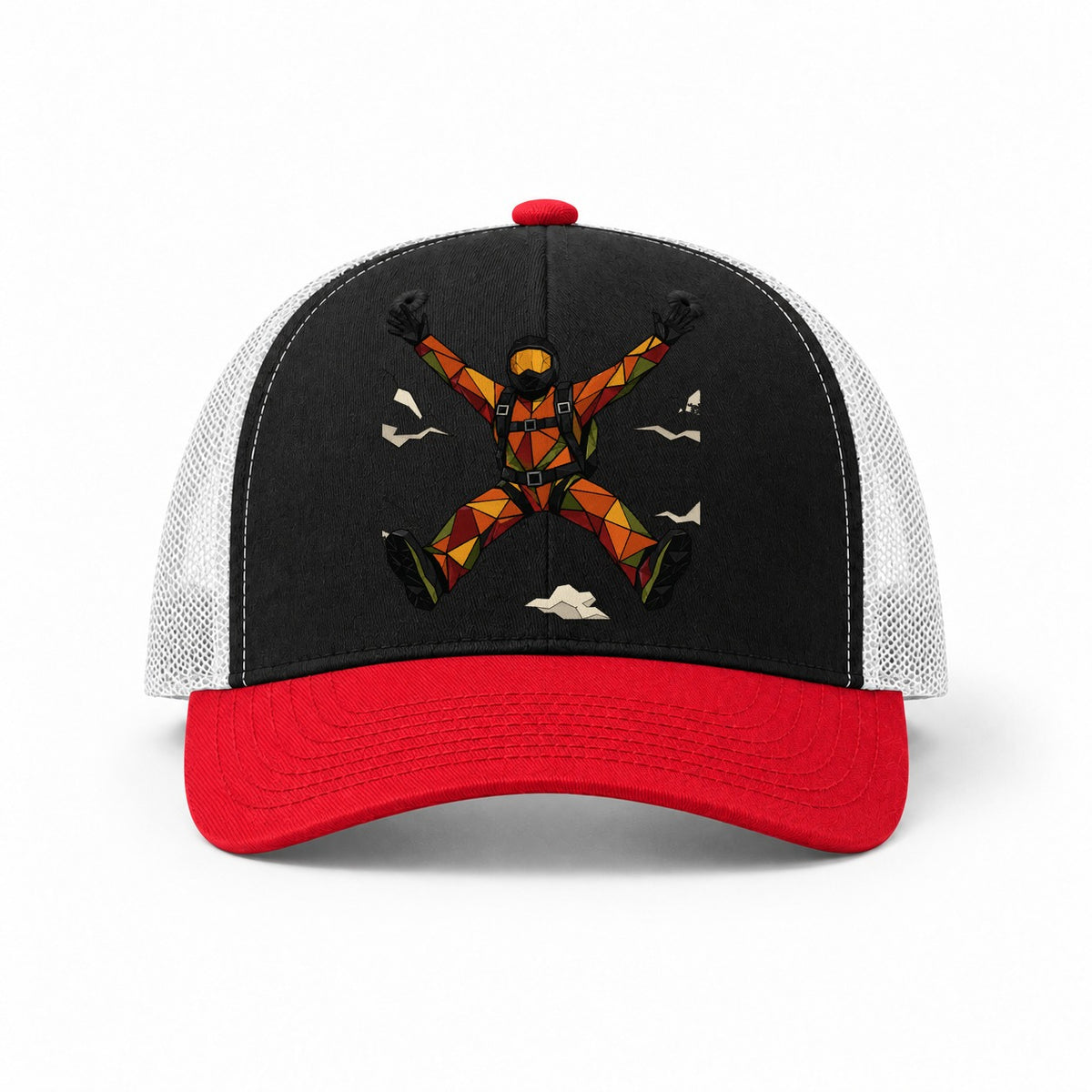 Black-Red-White — front view