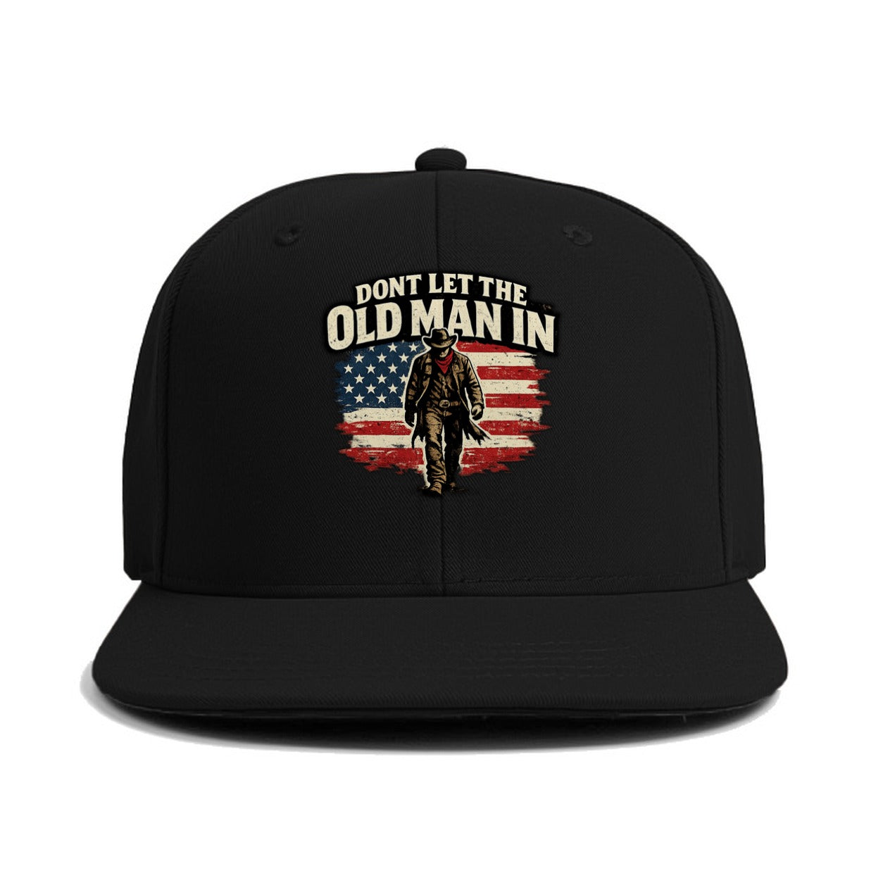 Dont Let The Old Man In Classic Snapback - Black