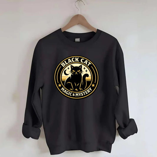Midnight Prowler Emblem - Crewneck Sweatshirt - black