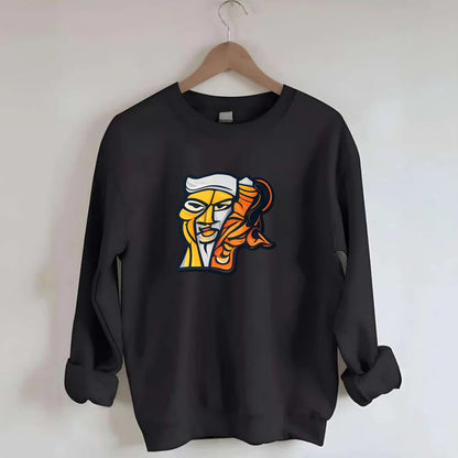 Axis Face - Crewneck Sweatshirt - black