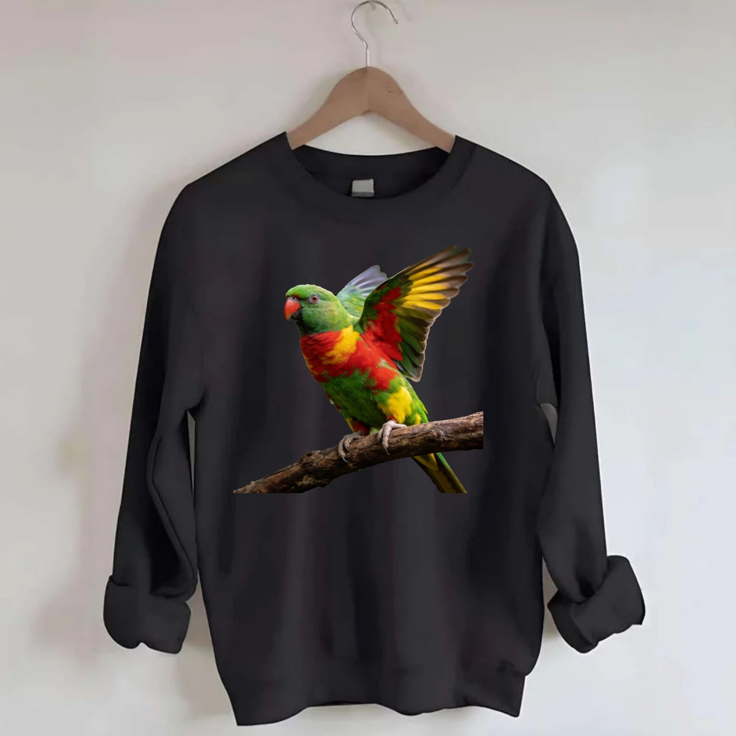 Parrot - Crewneck Sweatshirt - black