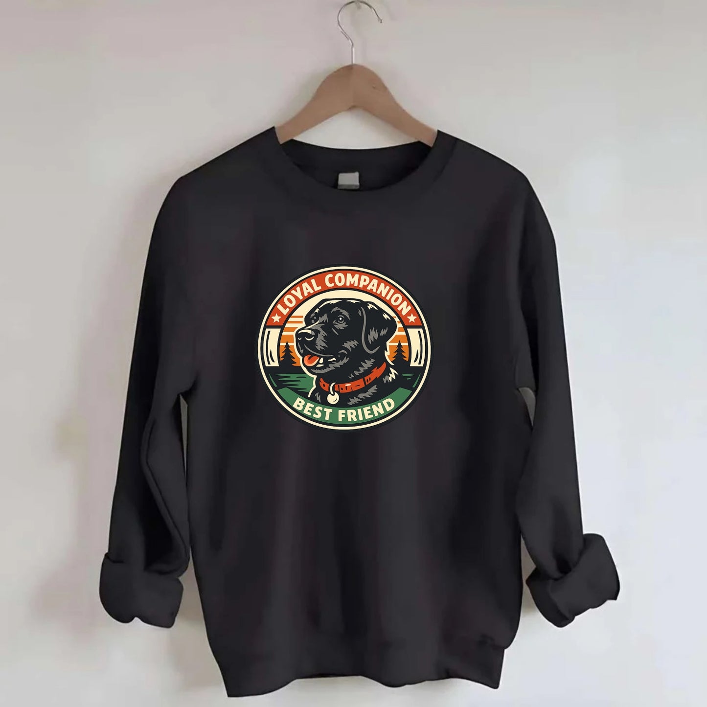 Noble Companion Emblem - Crewneck Sweatshirt - black