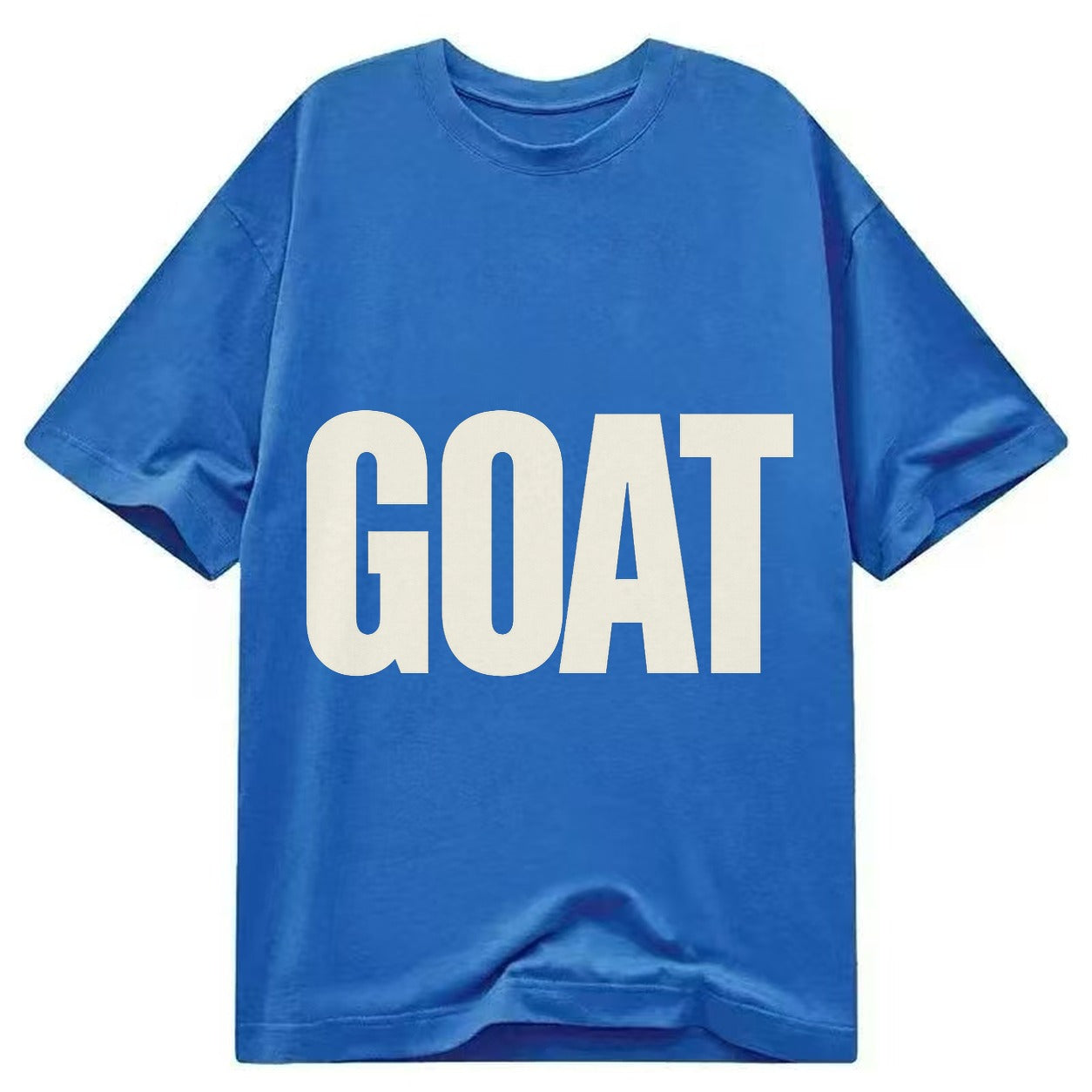 Blue — front view