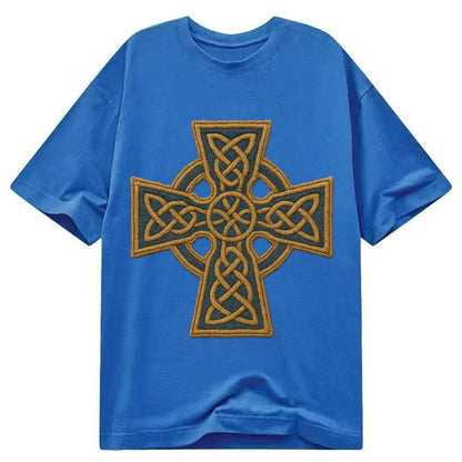 Blue — front view