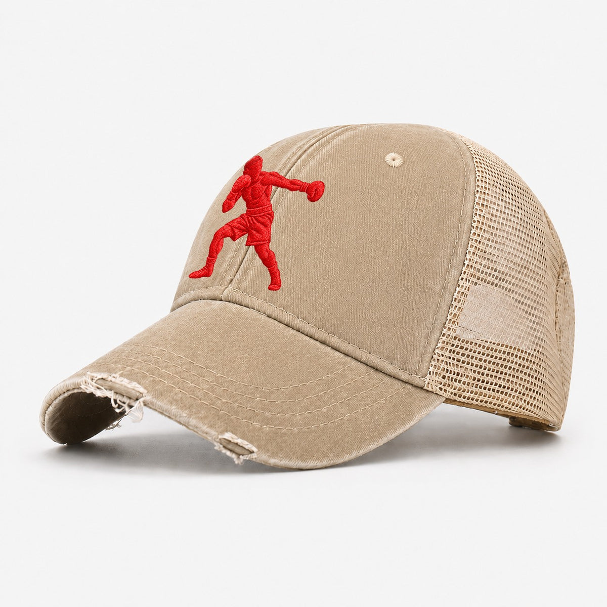 Boxer Slip Counter Micro Motion Mark Washed Trucker Hat – Khaki