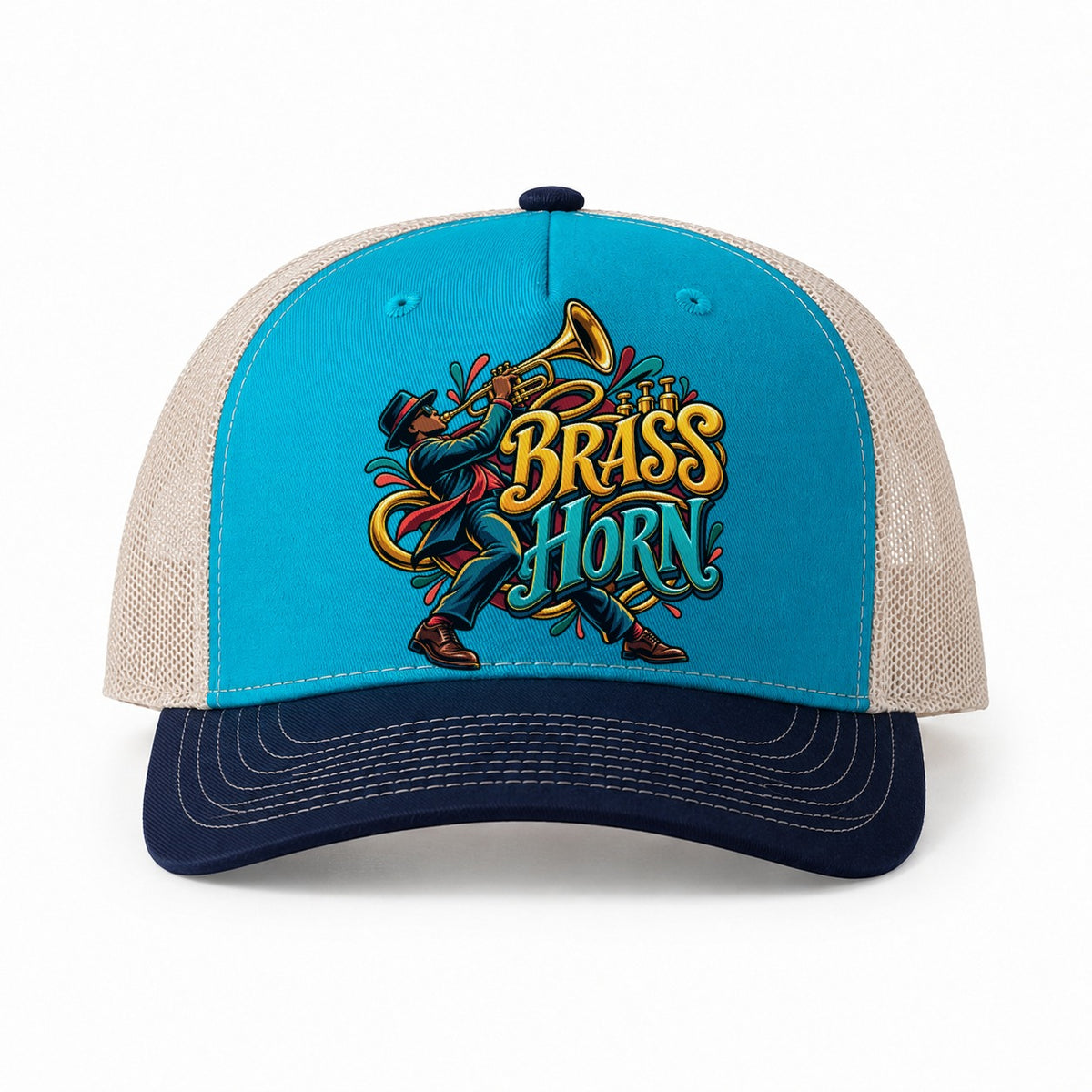 Teal-Navy — front view