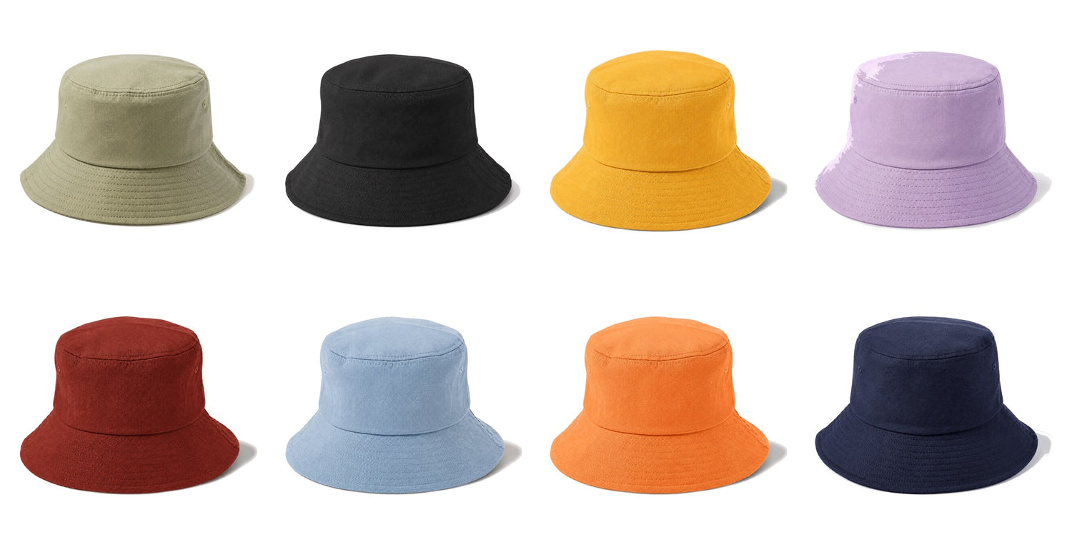 Pandaize headwear colour range – buckethat_lineup_v1.jpg