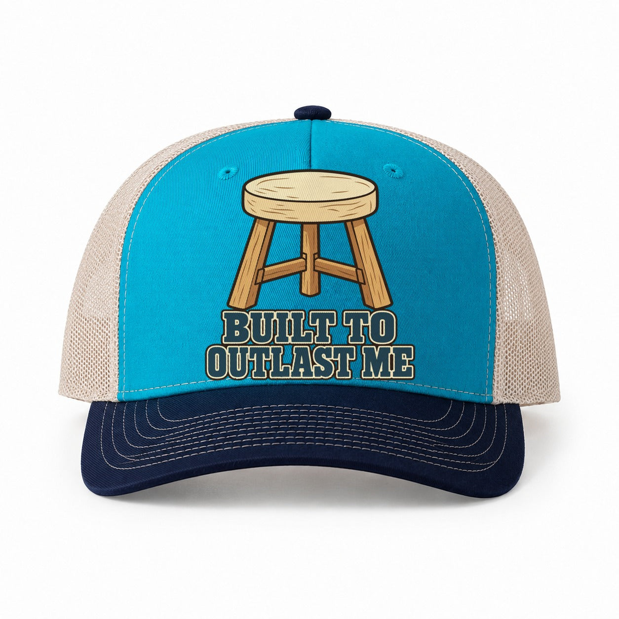 Teal-Navy — front view
