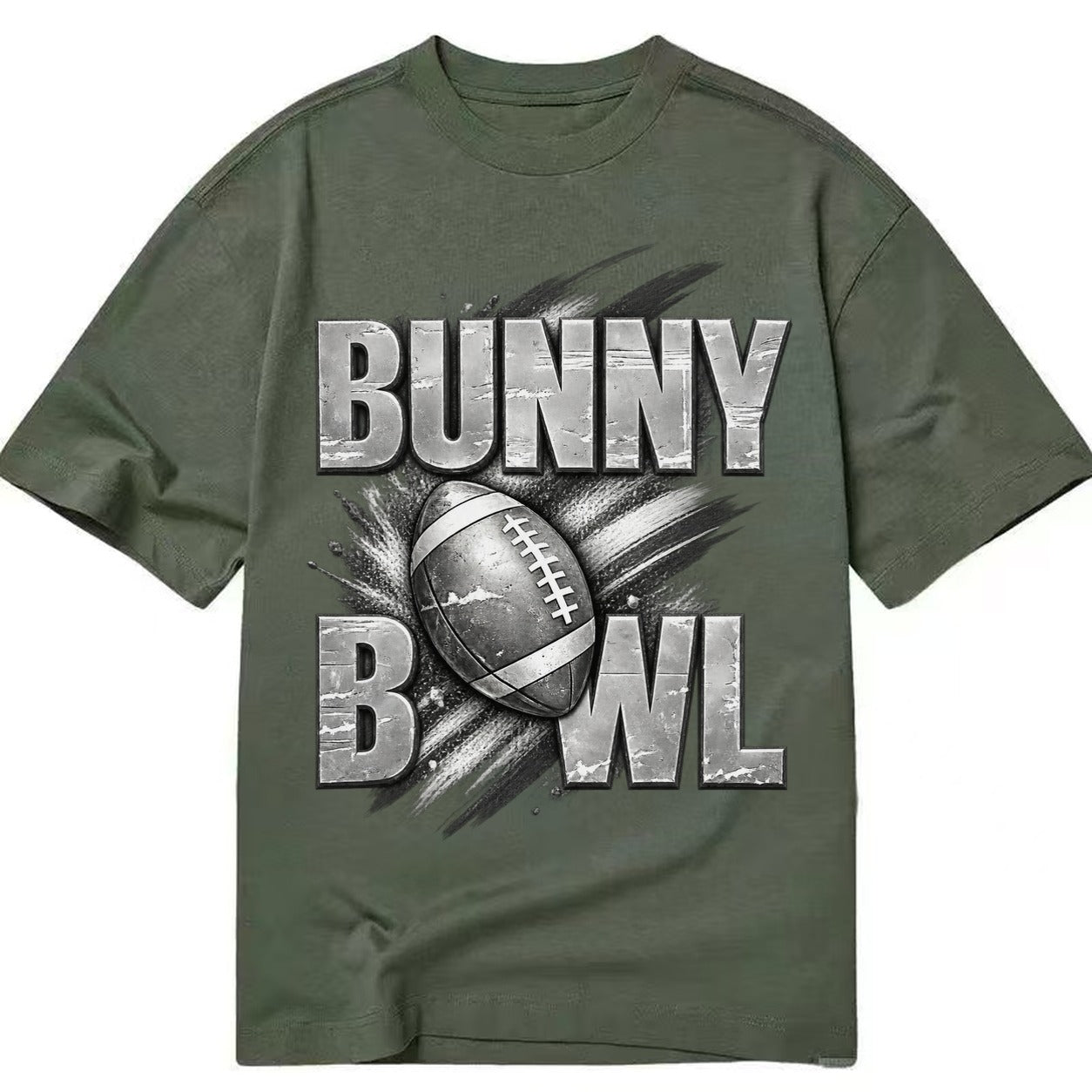 Bunny Bowl - Classic T-shirt – Army Green