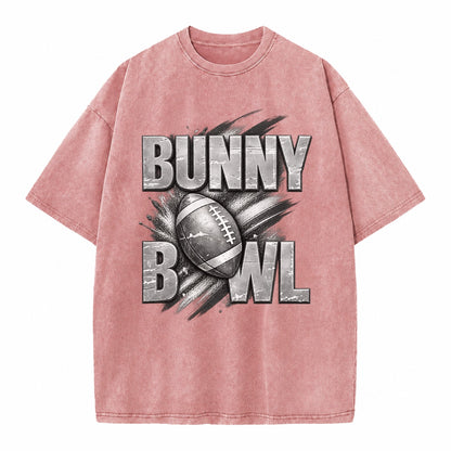 Bunny Bowl - Vintage T-shirt – Dusty Rose(Rose)