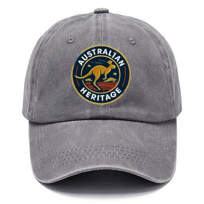 australian kangaroo heritage Hat