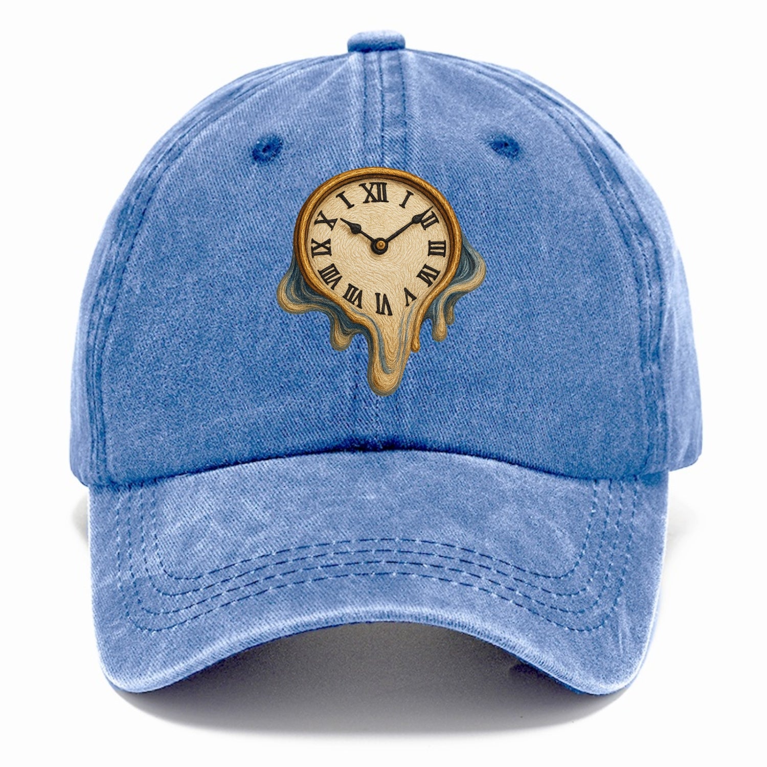 melting clock surreal Hat