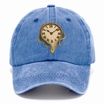 melting clock surreal Hat