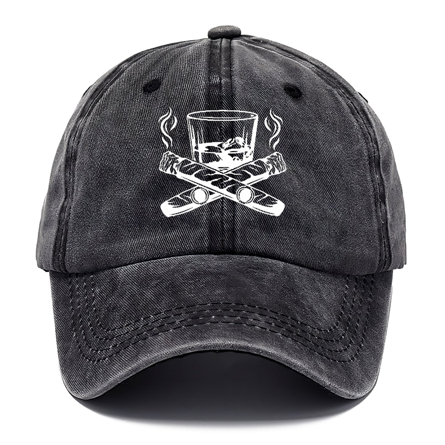 WHISKEY AND CIGAR Hat
