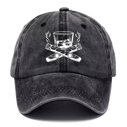 WHISKEY AND CIGAR Hat