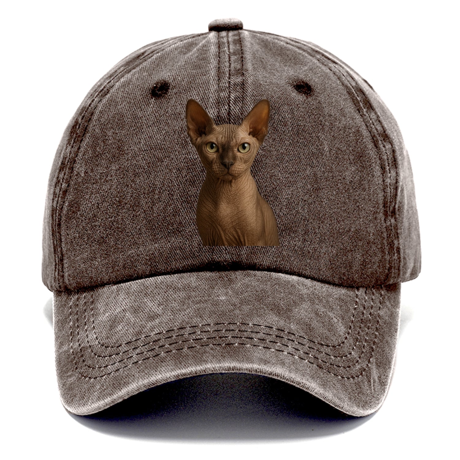 sphynx cat portrait design Hat