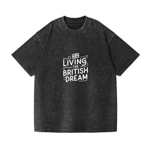 Living The British Dream Vintage T-shirt