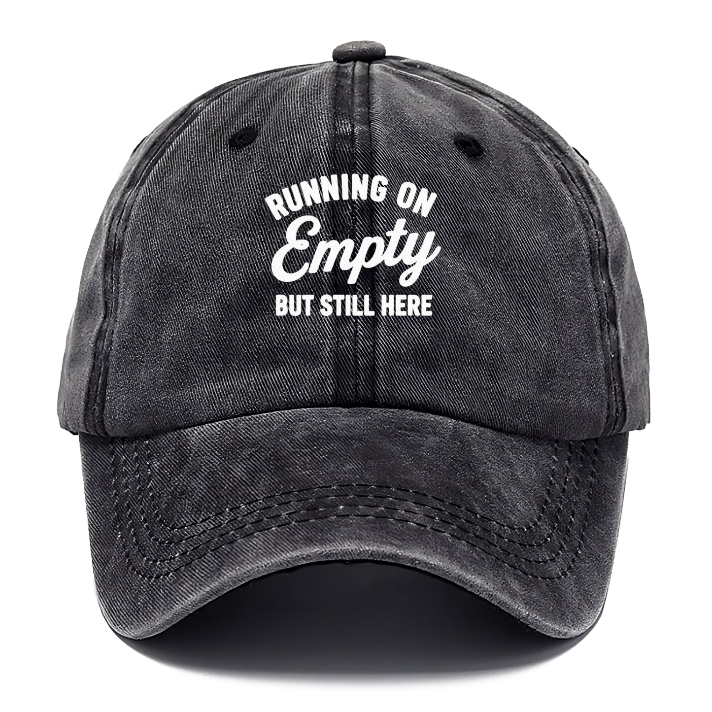 running on empty but still Hat