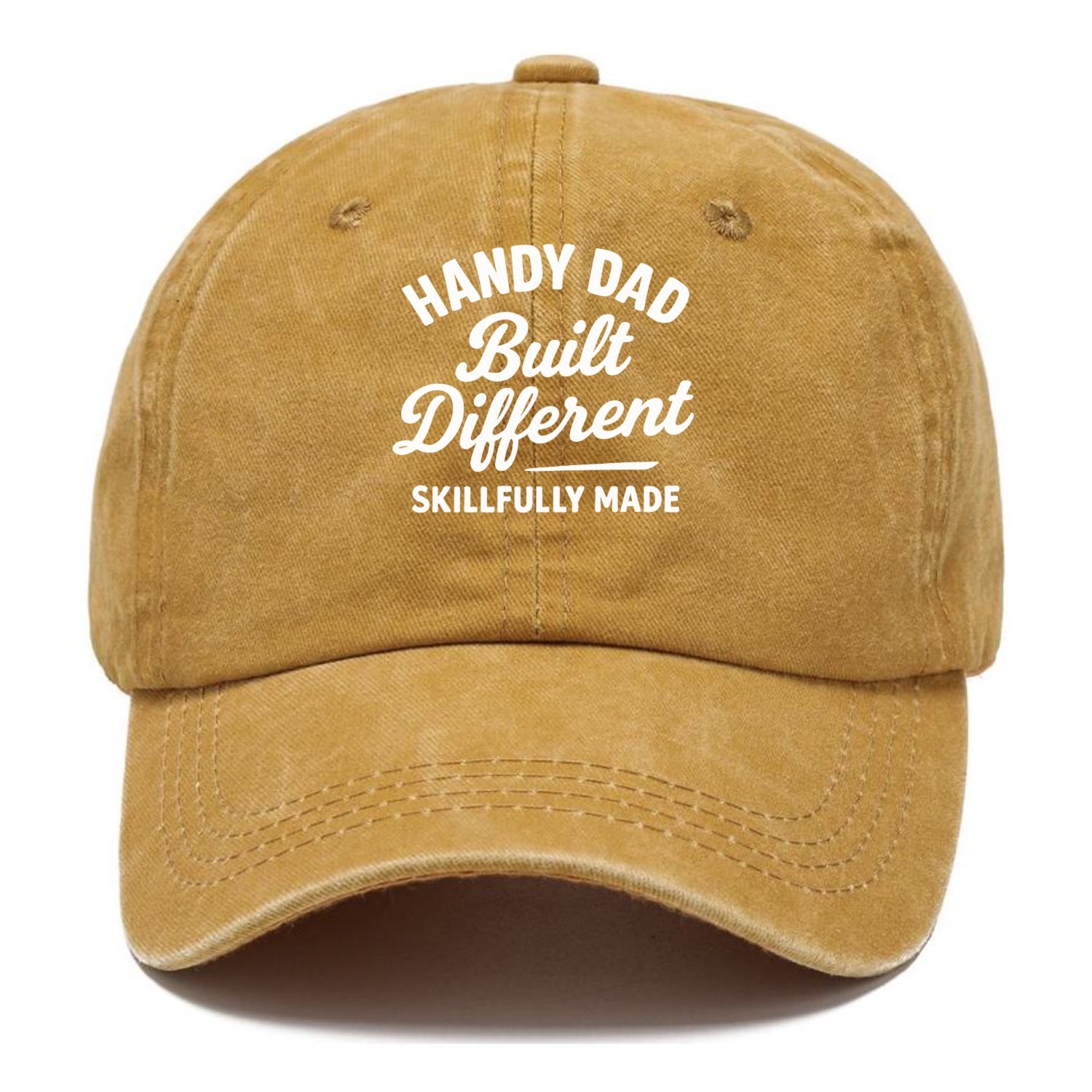 handy dad built different Hat