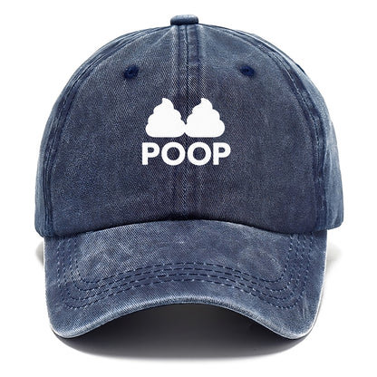 poop emoji humor Hat