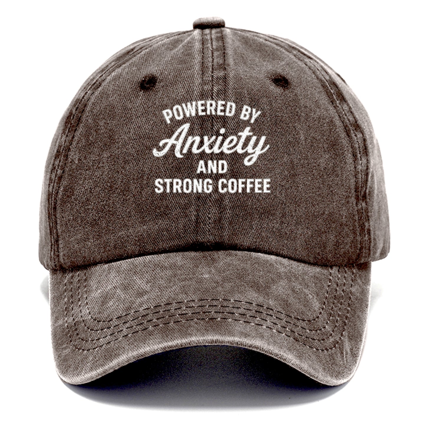 anxiety and strong coffee humor Hat