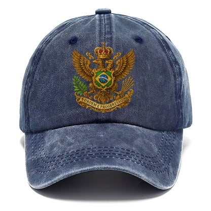 brazil heritage eagle badge Hat