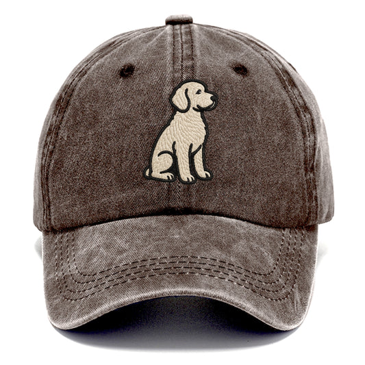 labradoodle-curly-cream-charm Hat