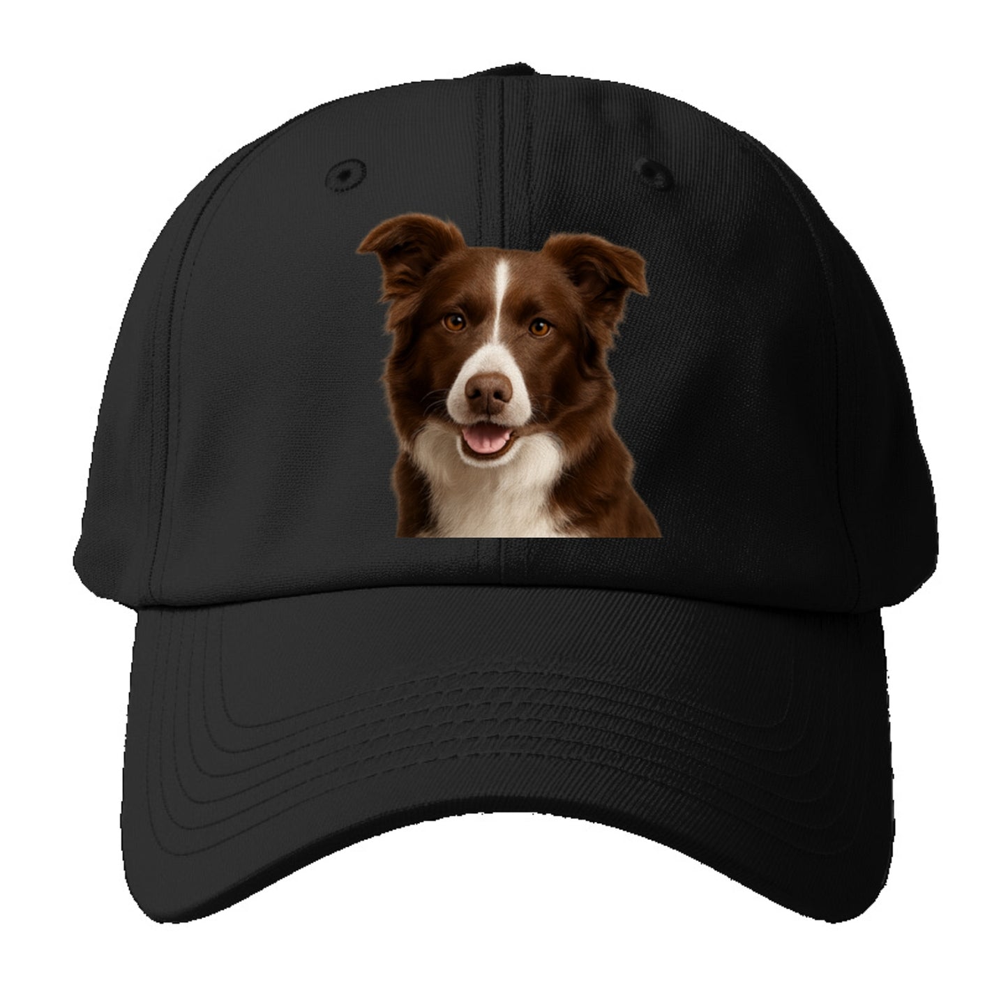 chocolate border collie: sweet & smart devotion Hat
