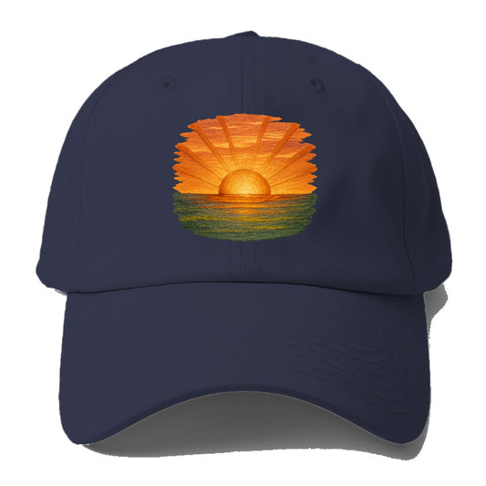 golden hour hues Hat