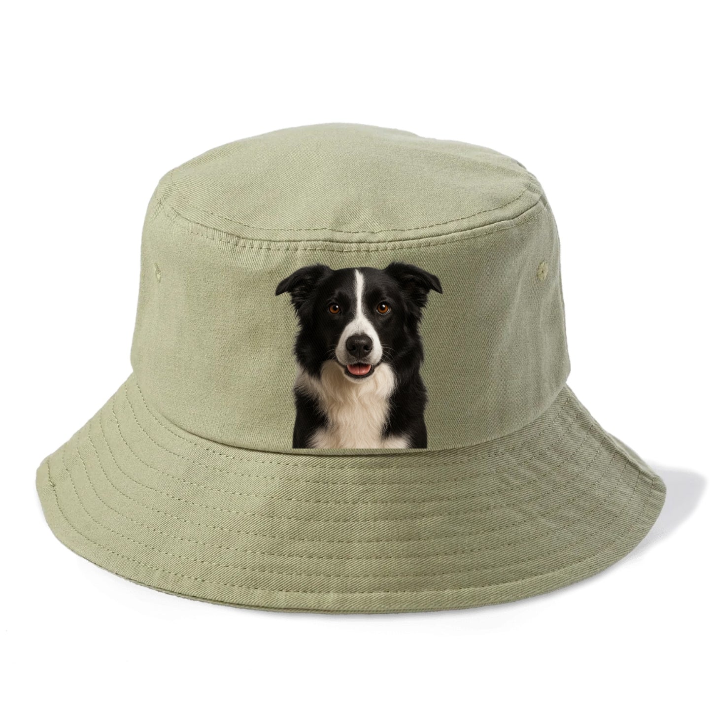 border collie intelligent companion Hat