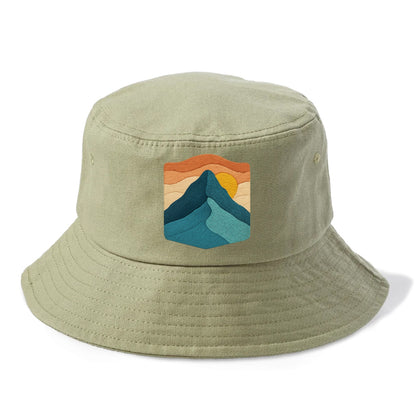 mountain range sunrise Hat