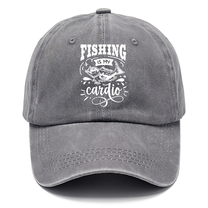 Fishing is my cardio Hat
