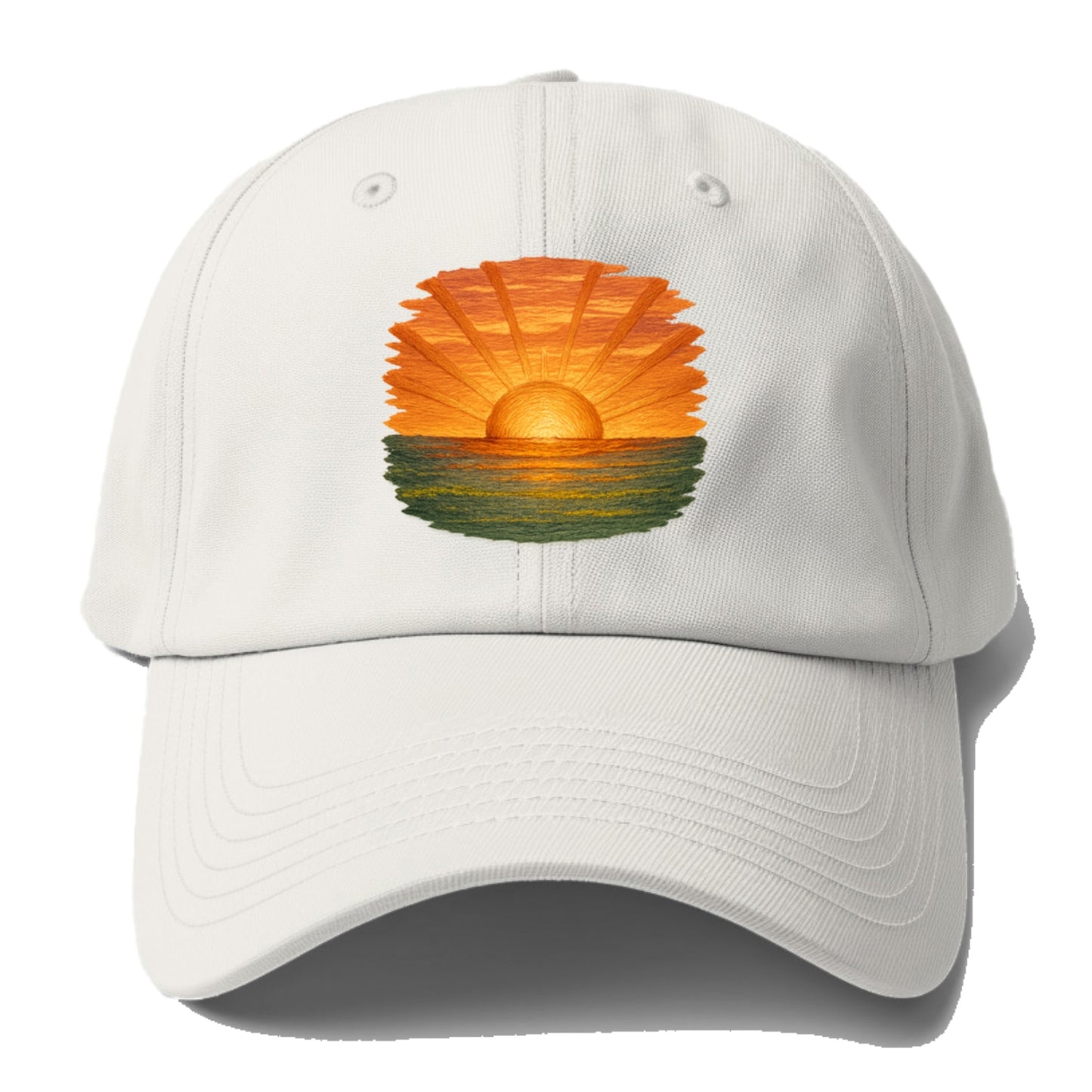 golden hour hues Hat