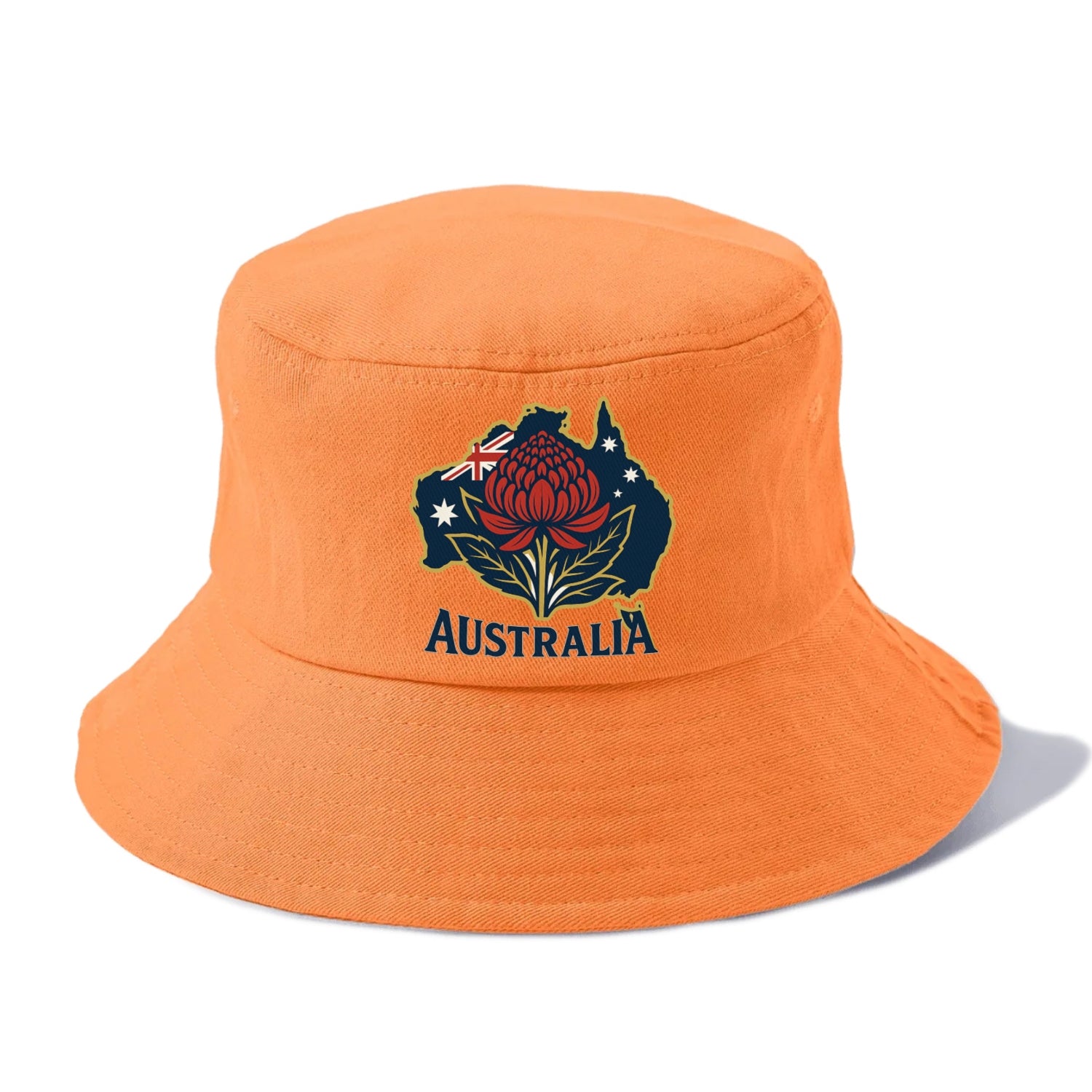 Australian Floral Map Hat