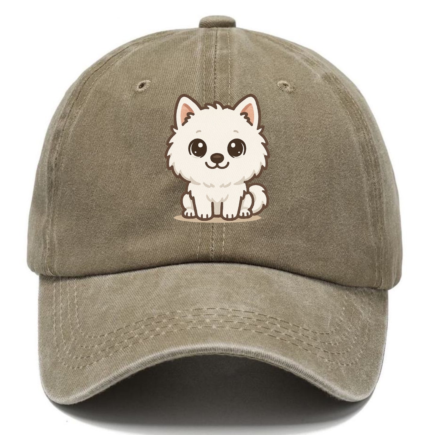 american-eskimo-dog-premium-design Hat