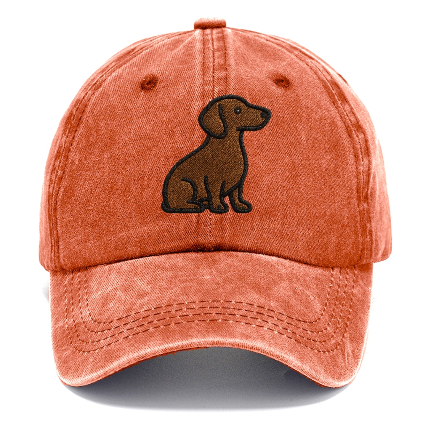 chocolate-brown-dachshund-loyal-charm Hat