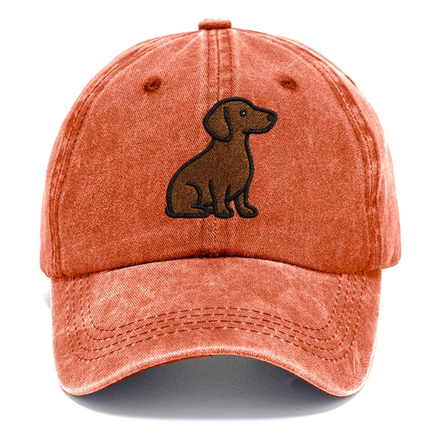 chocolate-brown-dachshund-loyal-charm Hat