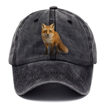 portrait of a red fox Hat