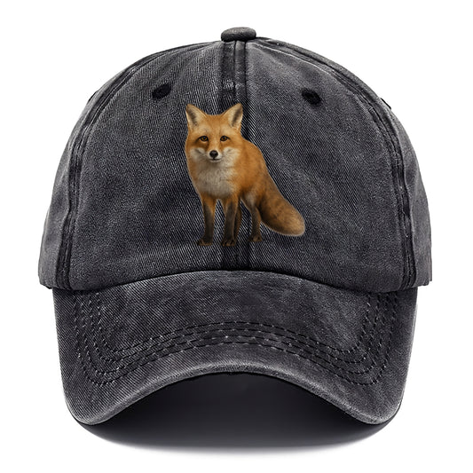 portrait of a red fox Hat