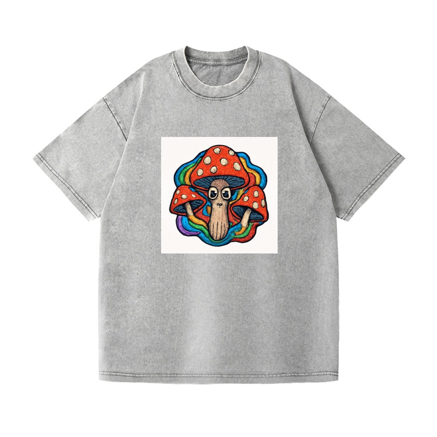 trippy mushrooms with psychedelic aura Hat
