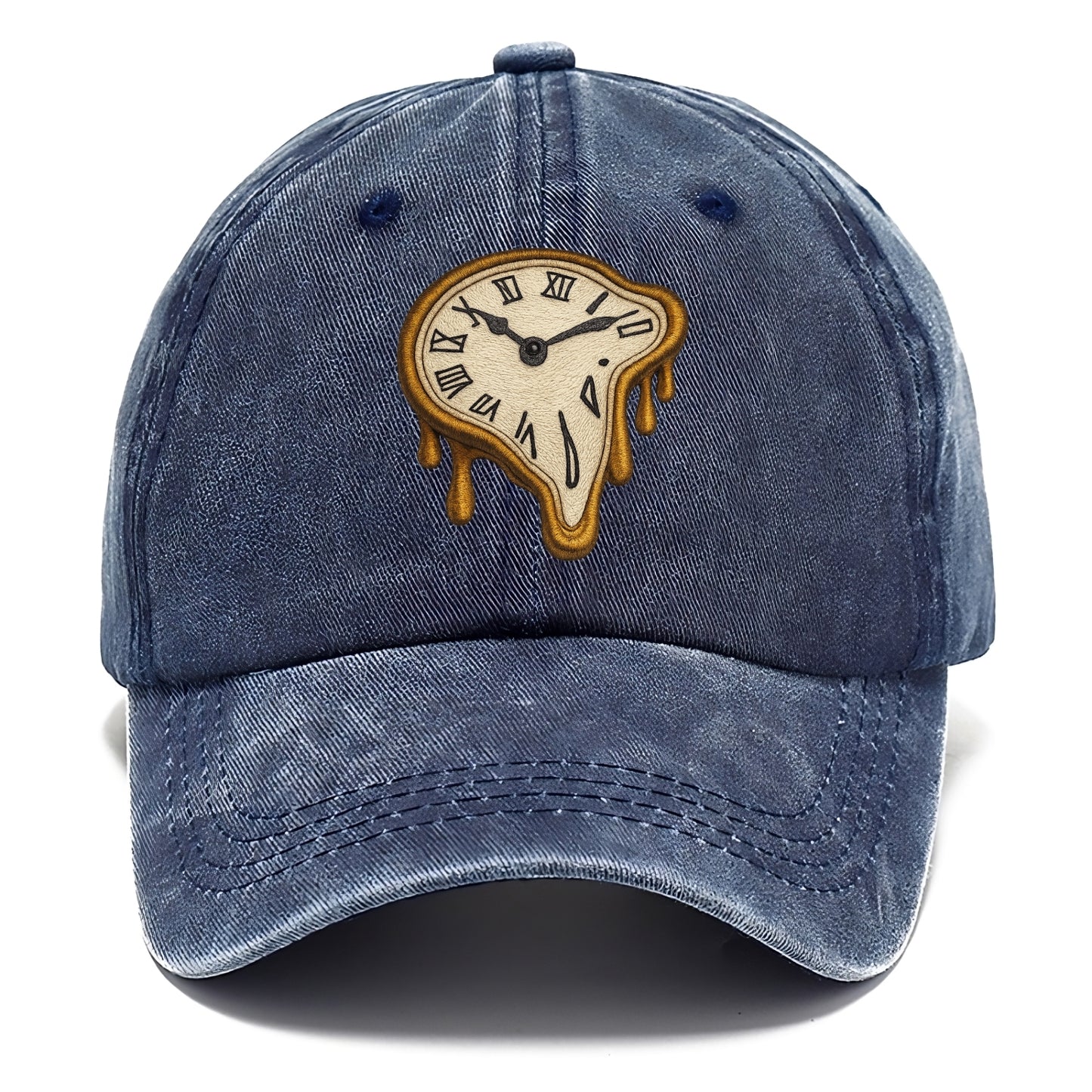 melting clock surreal time distortion Hat