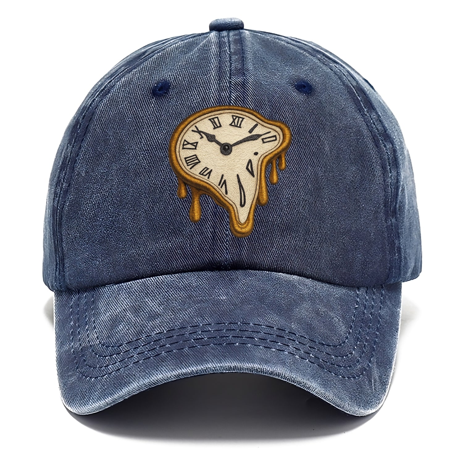 melting clock surreal time distortion Hat