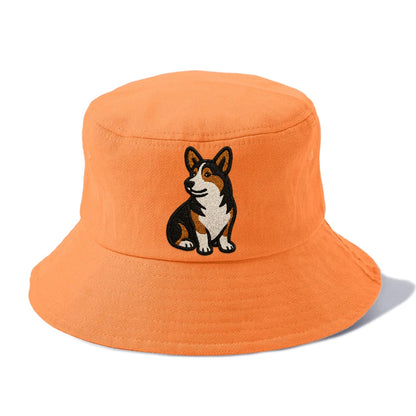 tricolor-corgi-playful-spirit Hat