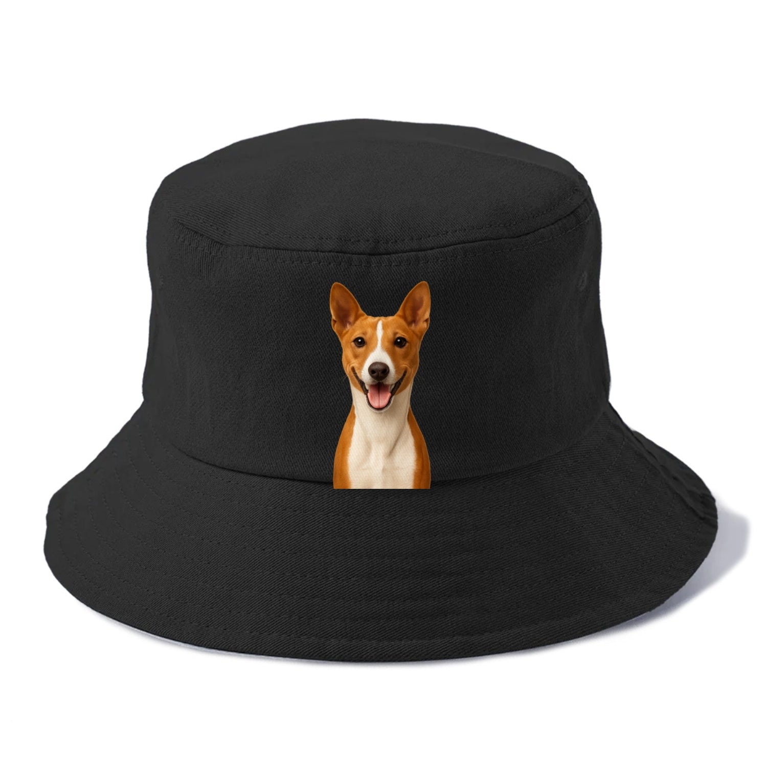 basenji portrait design Hat
