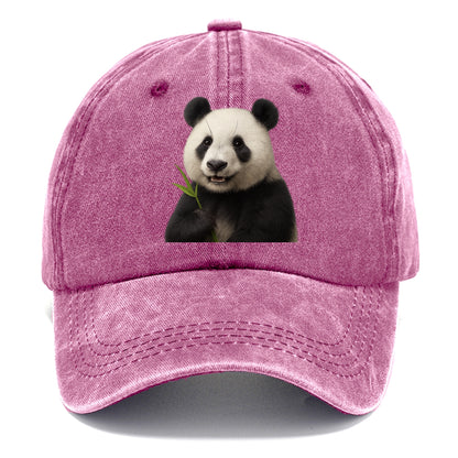 giant panda portrait design Hat