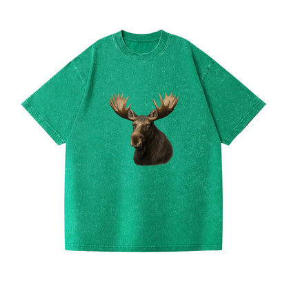 moose portrait design Hat
