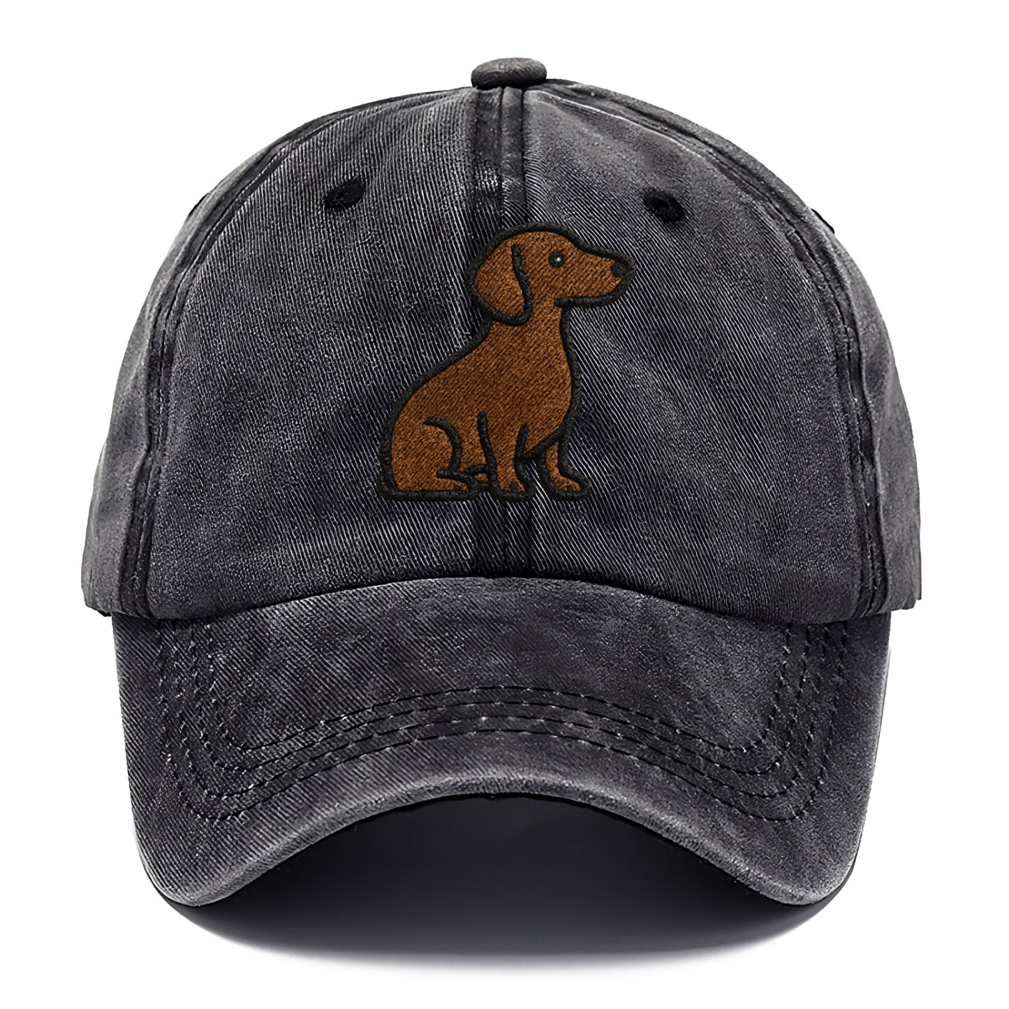 chocolate-brown-dachshund-loyal-charm Hat