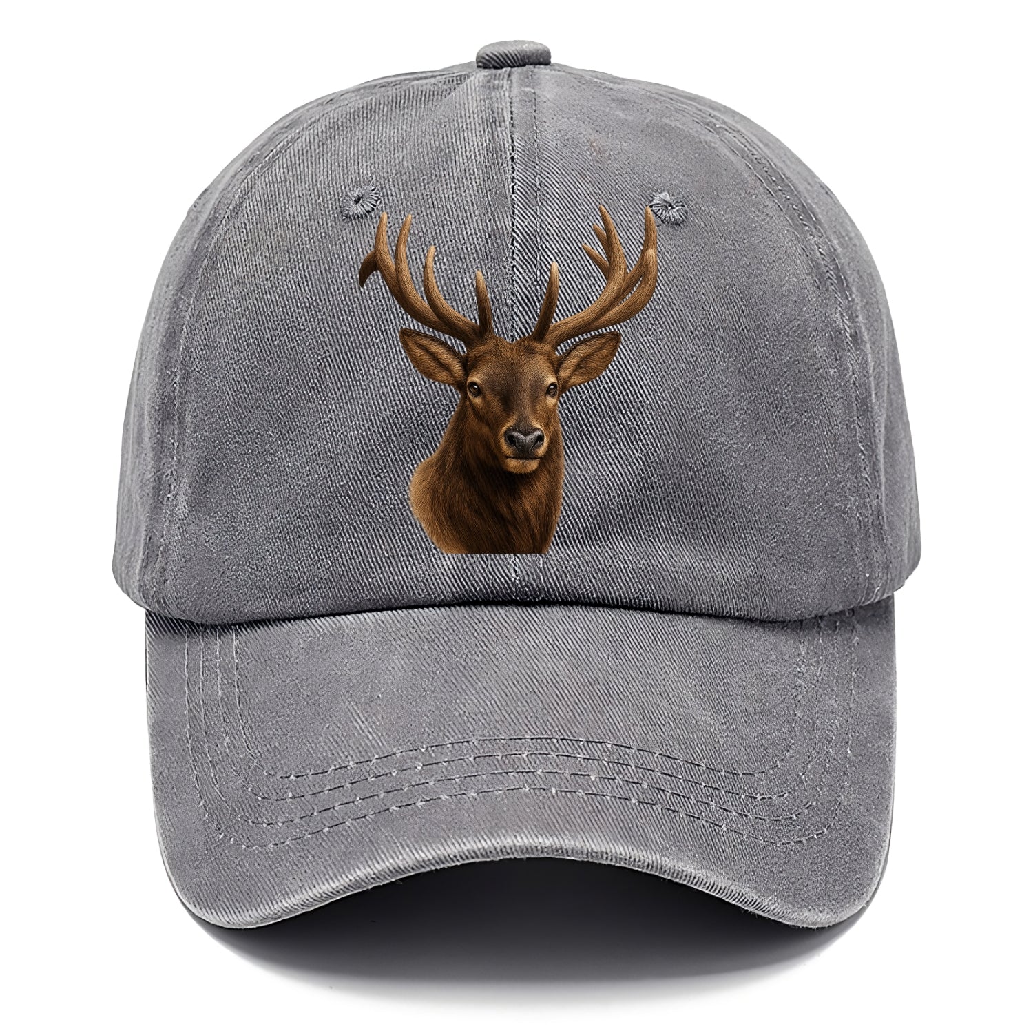elk portrait design Hat