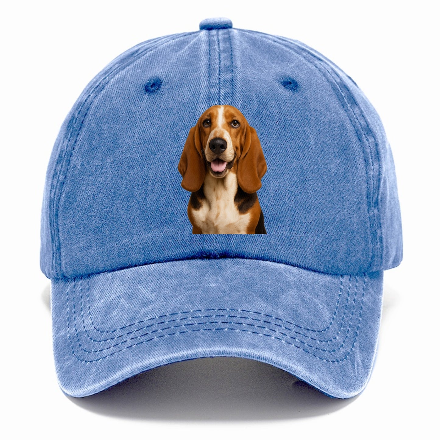 basset hound portrait design Hat